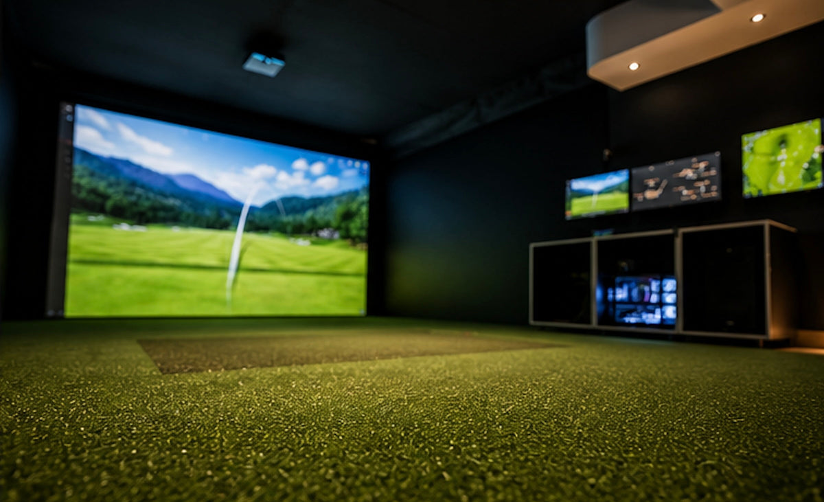 Bien plus qu'un simulateur de golf. Un véritable espace de divertissement.